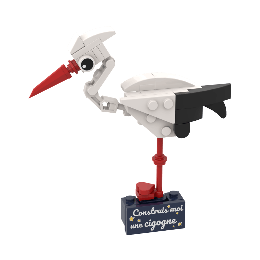 Cigogne BrixCool personnalisée pour le Parc du Petit Prince